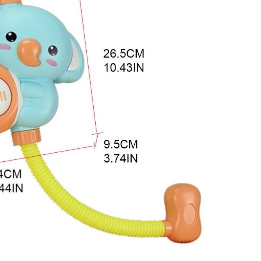 ➪ Mainan Mandi Anak Pancuran Bentuk Gajah/Buth Shower Mainan Mandi Elektrik untuk Bayi ➽