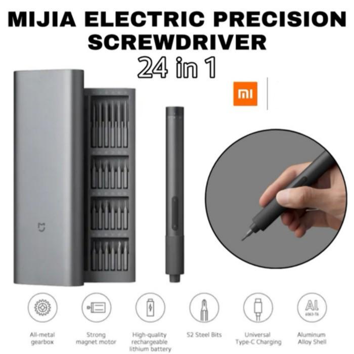 Mijia Electric Screwdriver Precision Set 24 in 1 - Obeng Elektrik