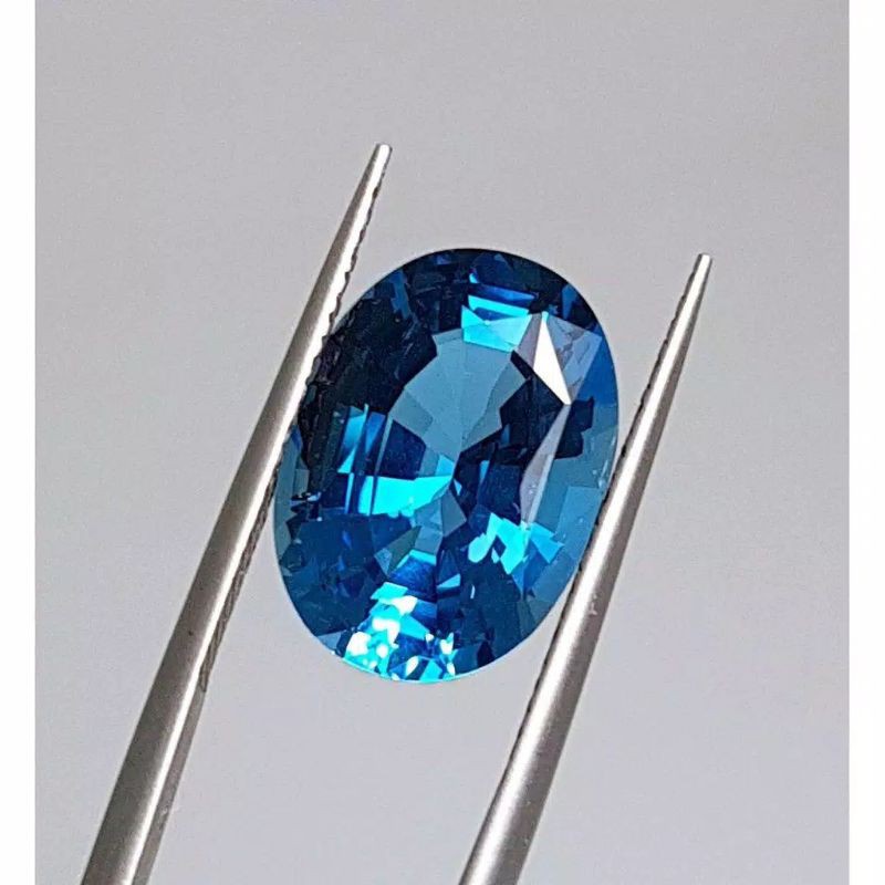 Natural London Blue Topaz Ocean Blue High Quality