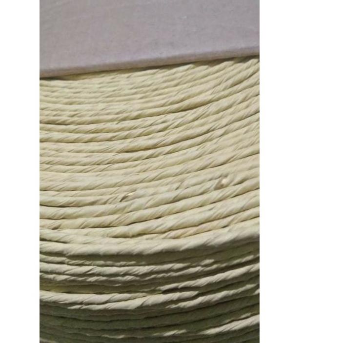 

New Tali kertas 3mm harga 1kg paper rop kraft untuk industri paperbag usaha rumahan