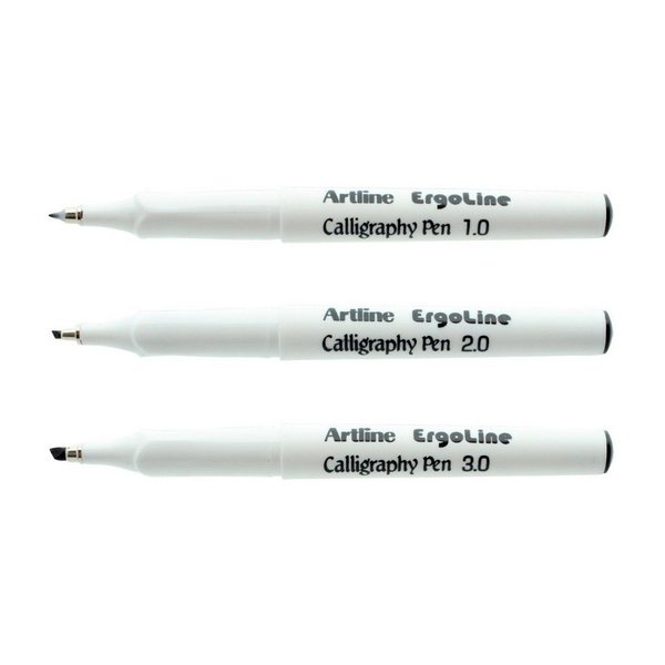 Artline Ergoline Calligraphy Pen Arab - Black