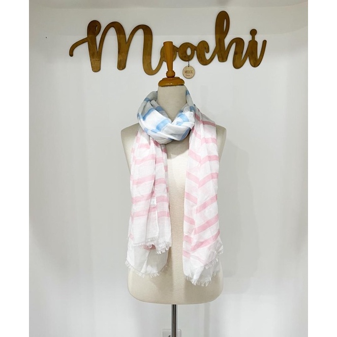 moochi baby Syall panjang stripe scarf fashion