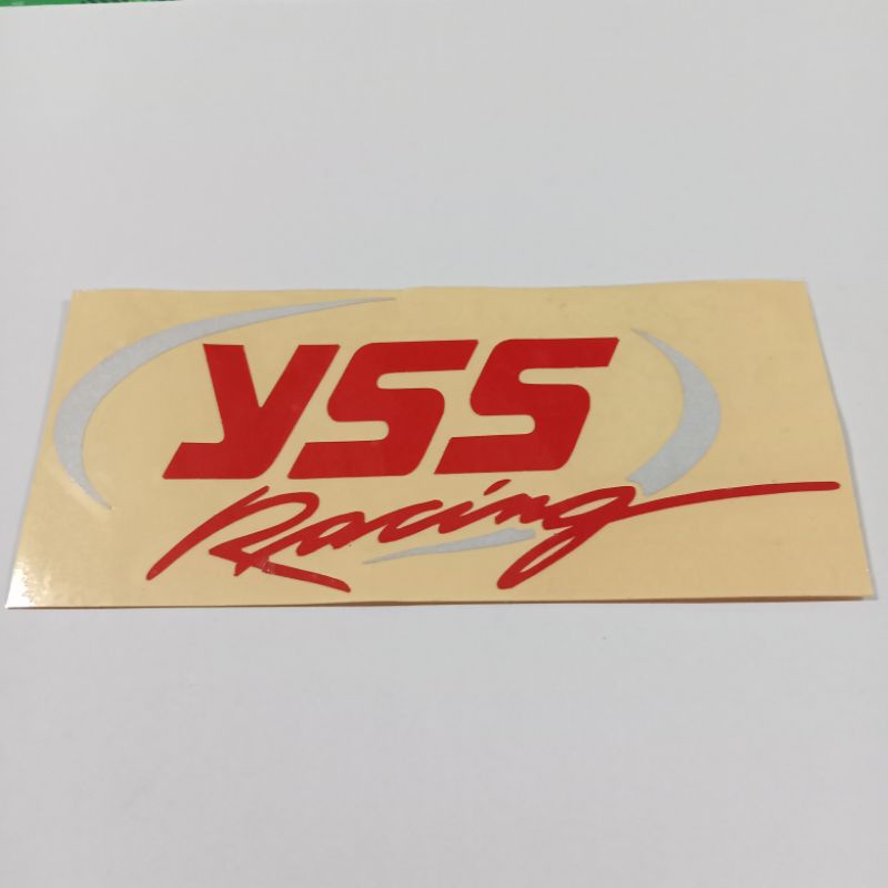 STIKER YSS RACING STIKER MOTOR CUTTING