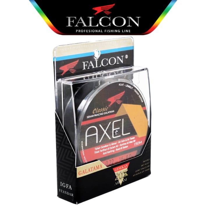 New Senar Pancing Falcon AXEL 150 Meter Senar pancing Galatama