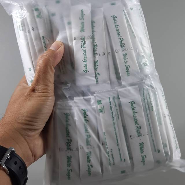 

Gula Stik - Gula Pasir Kemasan Stick isi 125 pcs TERMURAH