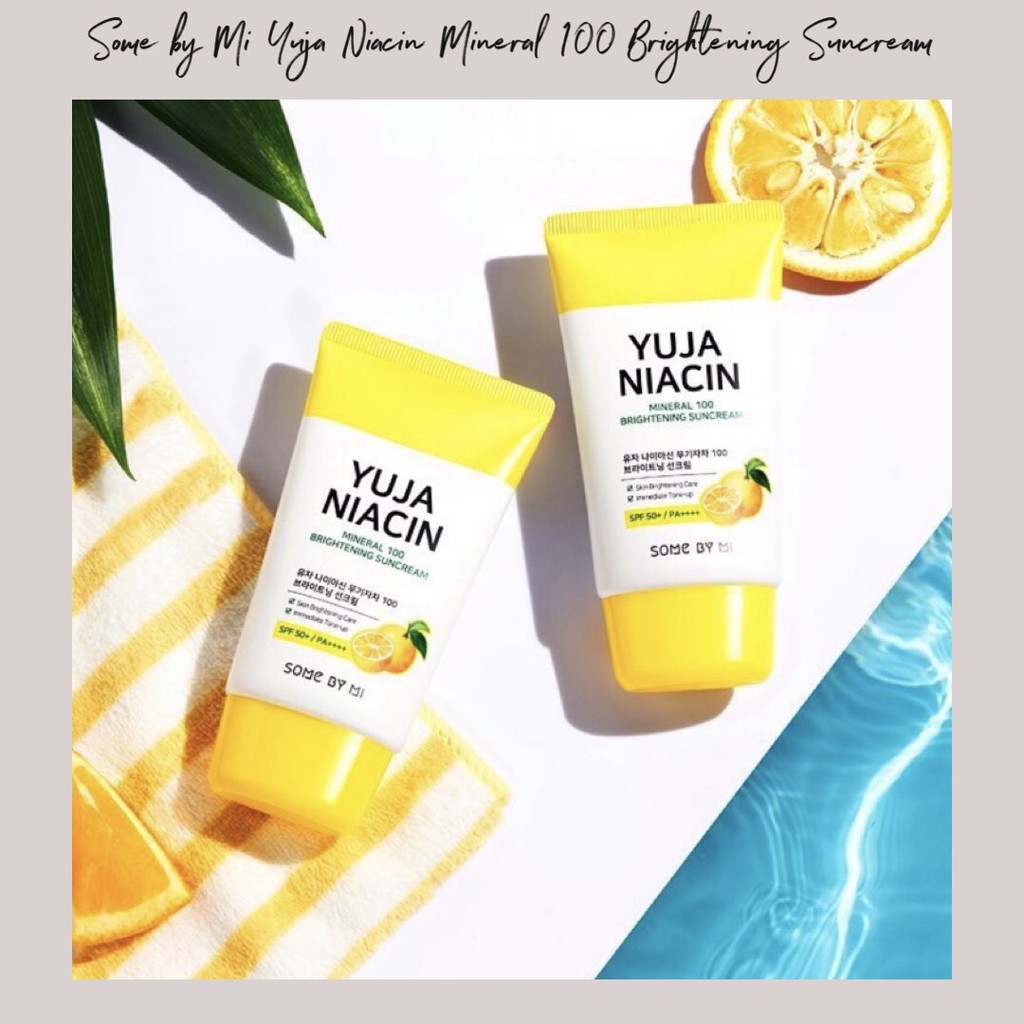 Some by Mi Yuja Niacin Mineral 100 Brightening Sunscreen