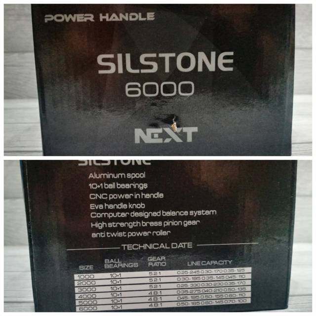 RELL PANCING NEXT SILSTONE 6000... POWER HENDEL