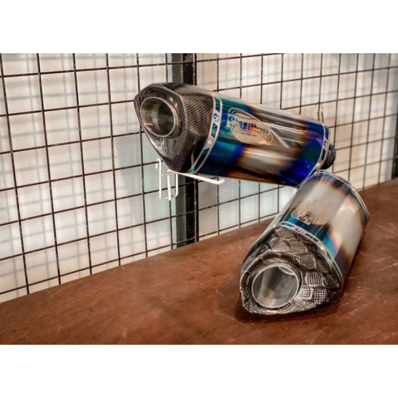 KNALPOT VILLAN MV1 BLUE SLINCER ONLY