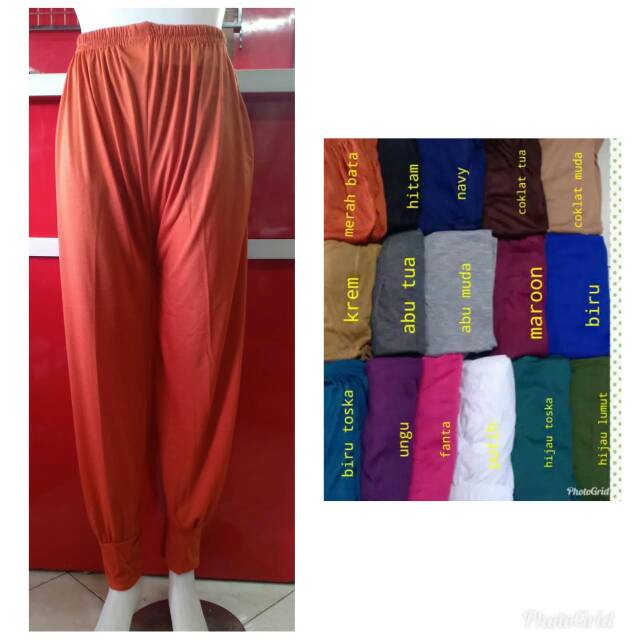  Aladin  jumbo  dalaman gamis celana  santai Shopee Indonesia