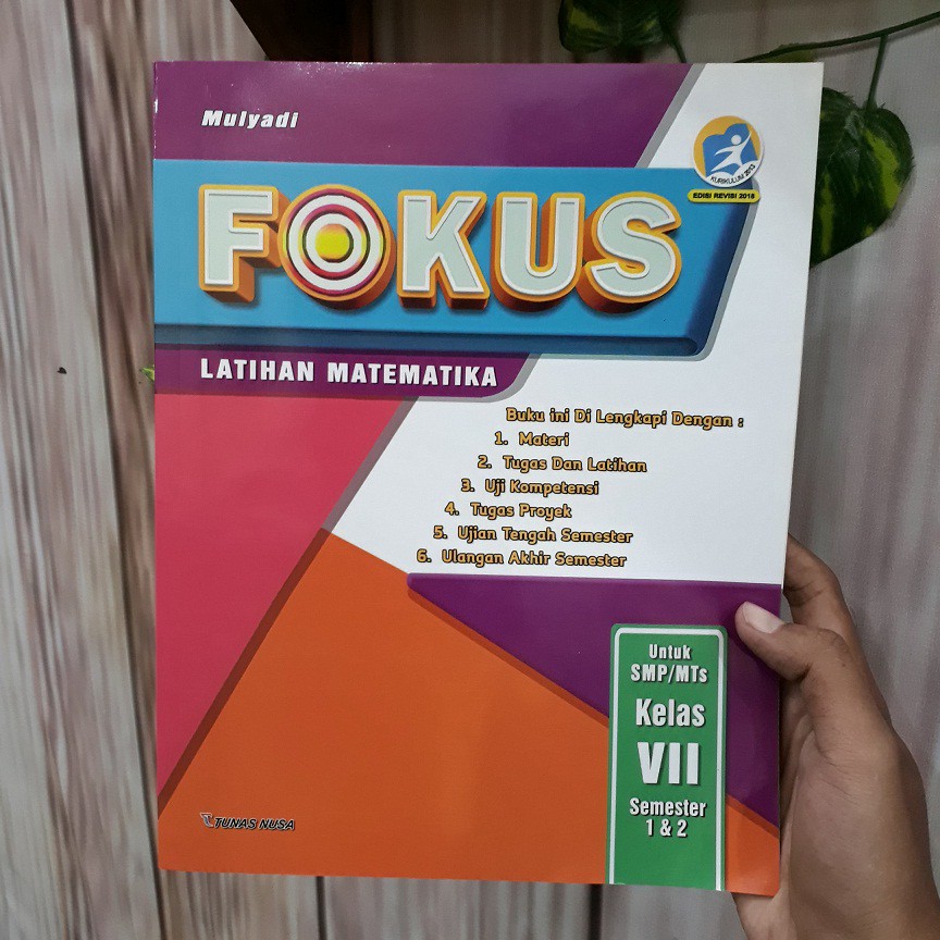 Fokus Latihan Matematika Smp Mts Kelas Vii Semester 1 2 Shopee