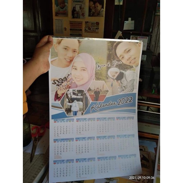 

kalender 2022 / kalender foto / kalender 1 lembar/kalender murah / kalender partai