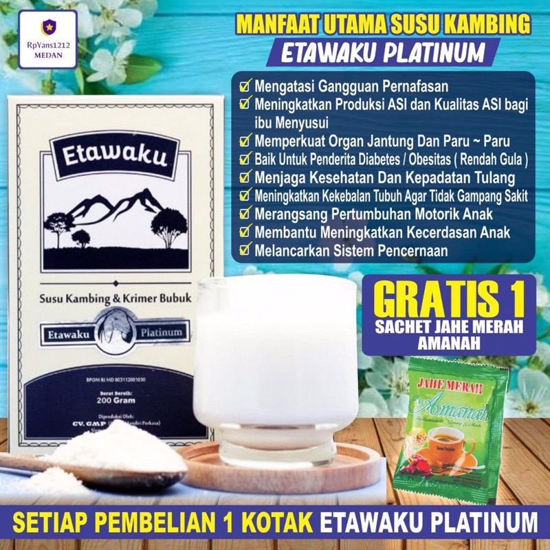 

Susu kambing etawa