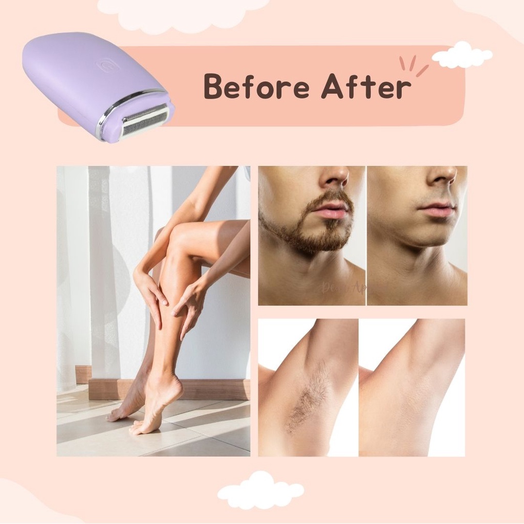 HAIR REMOVER / HAIR SHAVER PORTABLE HAIR TRIMMER PENCUKUR BULU KAKI TANGAN LENGAN KETIAK