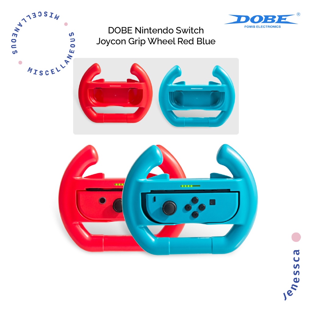 DOBE Nintendo Switch Joycon Wheel Grip Handle Single Joy Con Grip