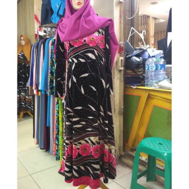 gamis bludru