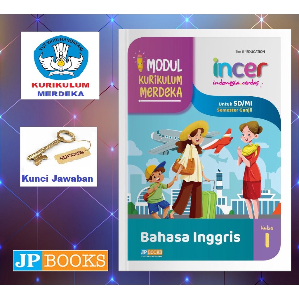 Buku Latihan Soal Bahasa Inggris Sd Kelas 1 Modul Incer Kurikulum Merdeka