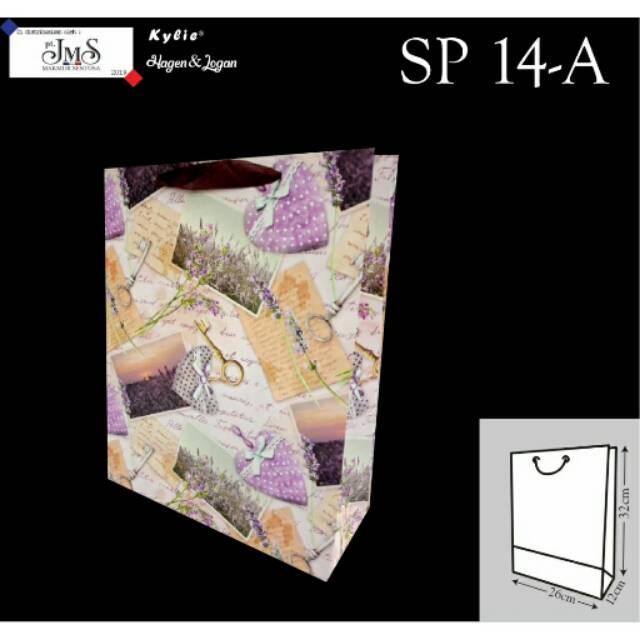 

Paper Bag SP 14A / Goodie Bag, Ukuran 32x26x12cm