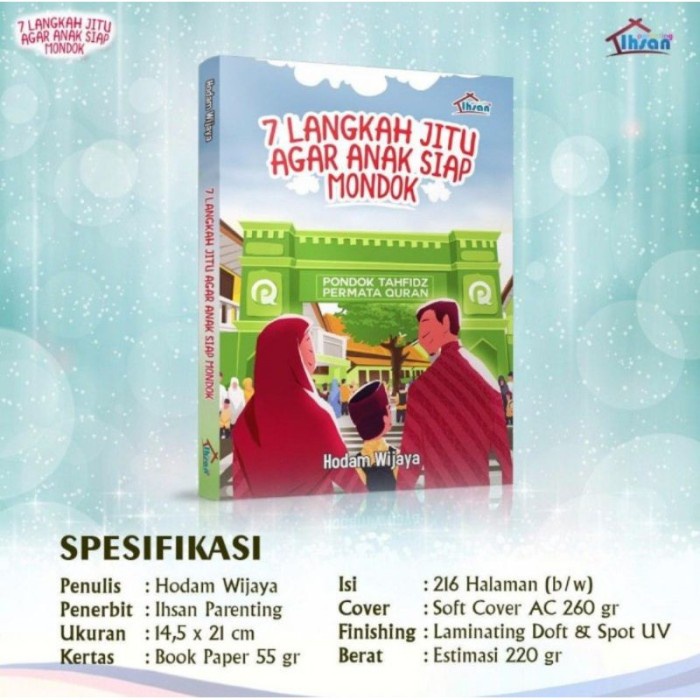 

Original buku 7 langkah jitu agar anak siap mondok