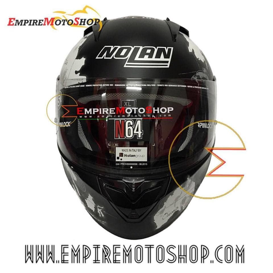 Helm Nolan N64 Checa Flat Black