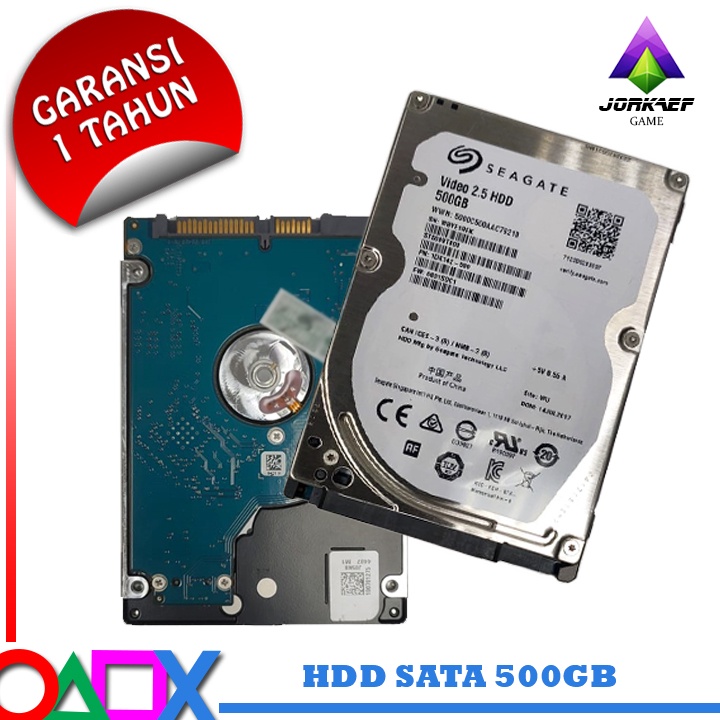 Harddisk SATA 2.5 inch 500GB - 1TB - 2TB NEW GARANSI 1 TAHUN