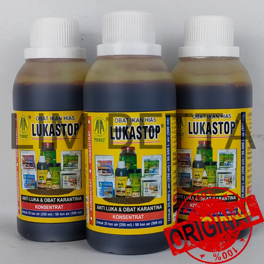 LUKASTOP 250 ML / OBAT IKAN HIAS