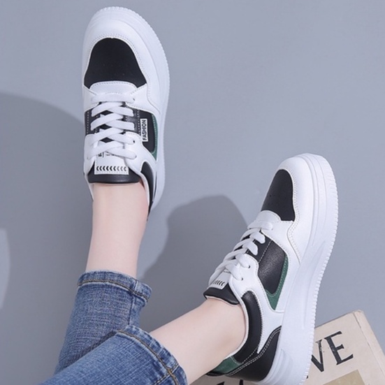 TBIG [COD] Sepatu Sekolah Sneakers Import Shoes VCSPORT Wanita Sepatu Korea Style Sekolah Kuliah