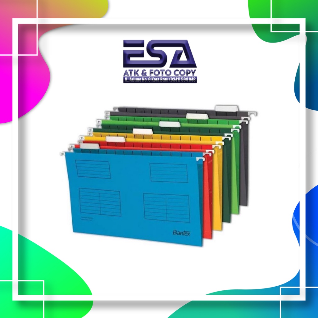 

Map Gantung Bantex Hang Map Suspension Files A4 size atau F4 size