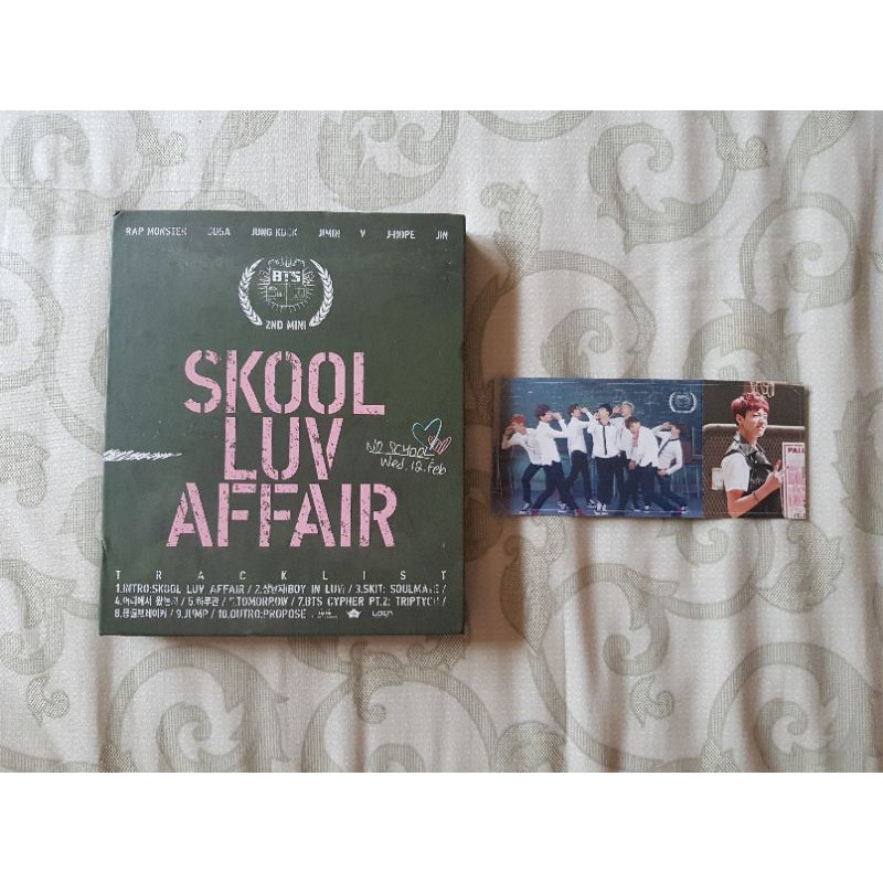 Jual WTS ALBUM BTS UNSEALED SKOOL LUV AFFAIR JUNGKOOK V SUGA RM JIN ...