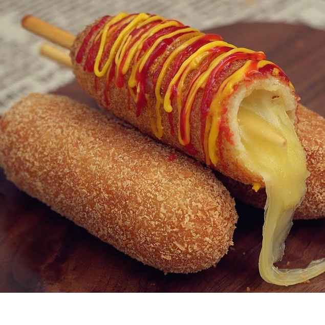 Corndog Mozarella Keju Makanan Korea Frozen Food