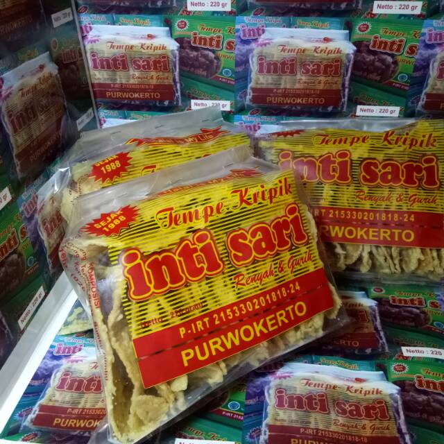 

Tempe Kripik INTISARI Khas PURWOKERTO