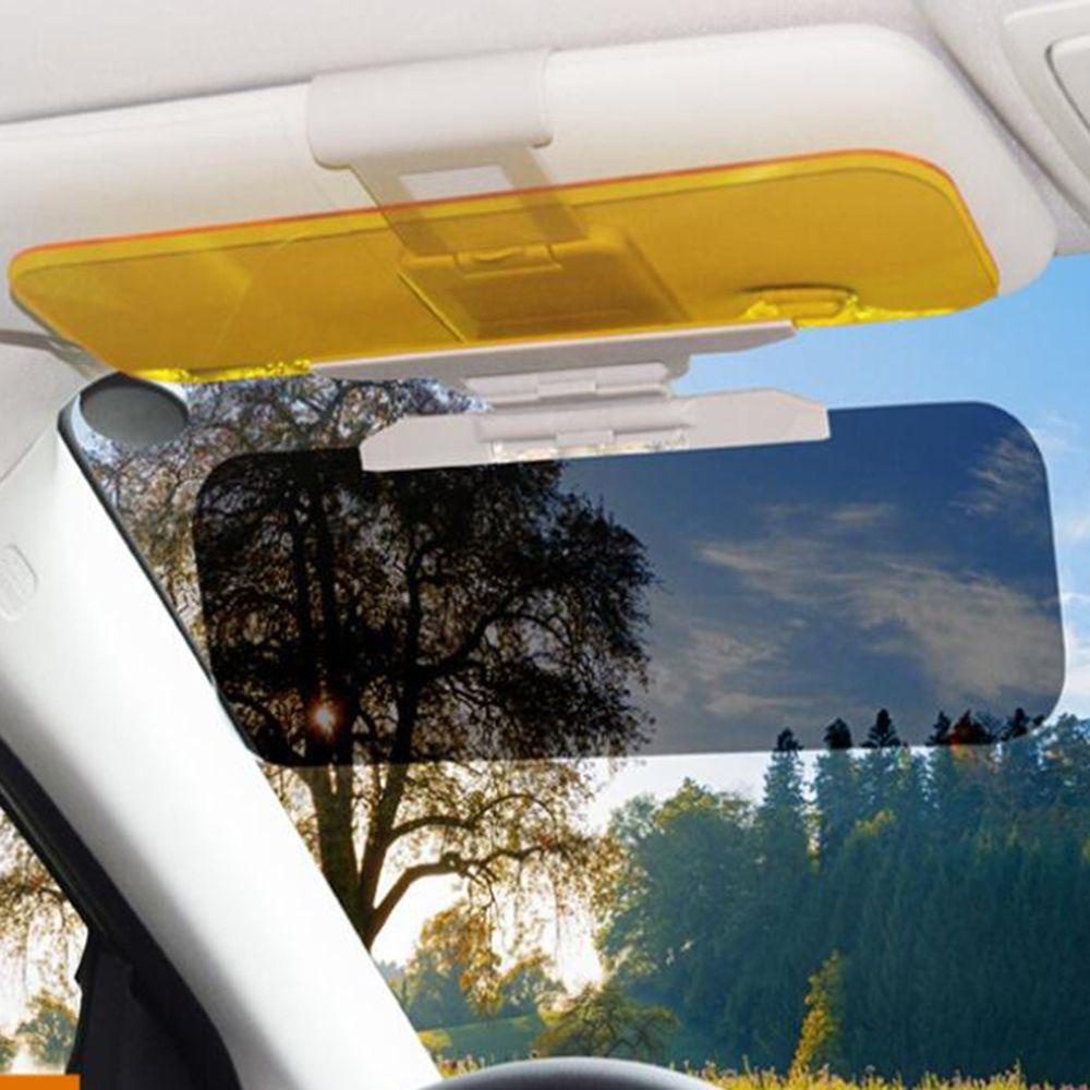 Lanfy Car Sun Visor Anti Sinar Matahari Lipat Flip Down Anti UV Day Night Vision HD Kaca Mempesona Goggle