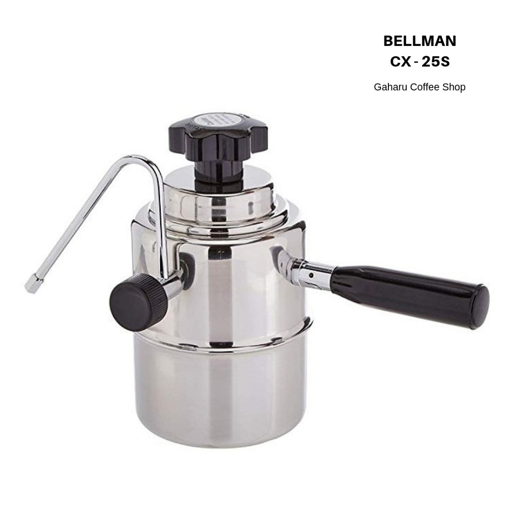 Bellman CX-25S  Stove Top Adalah Milk Steamer Susu Manual Baru bukan Bekas Harga Riview Bagus