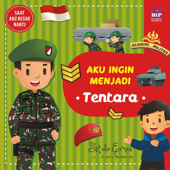 Aku Ingin Menjadi Tentara Stella Ernes Buku Cerita Anak Bergambar Diskon Bestseller Shopee Indonesia