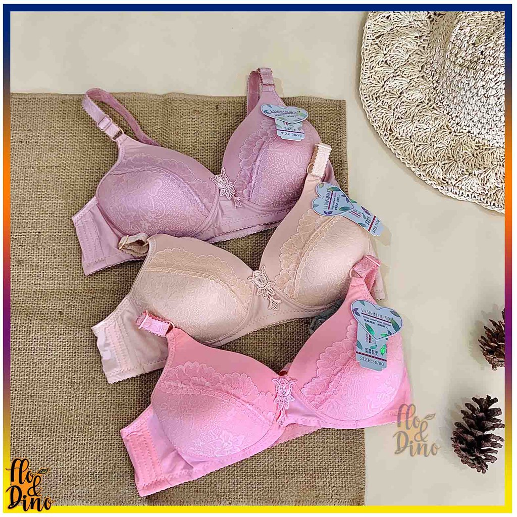 Bra Wanita tanpa kawat | Bh busa tipis import Yasimei
