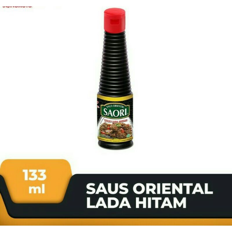 

Saori saus oriental lada hitam 133 mili