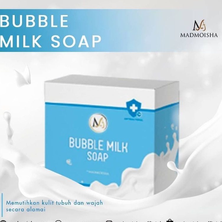 MADMOISHA BUBBLE MILK SOAP