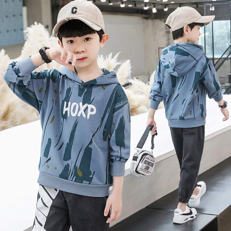 Setelan Anak Laki Laki PREMIUM Hoodie Painting Hoxp