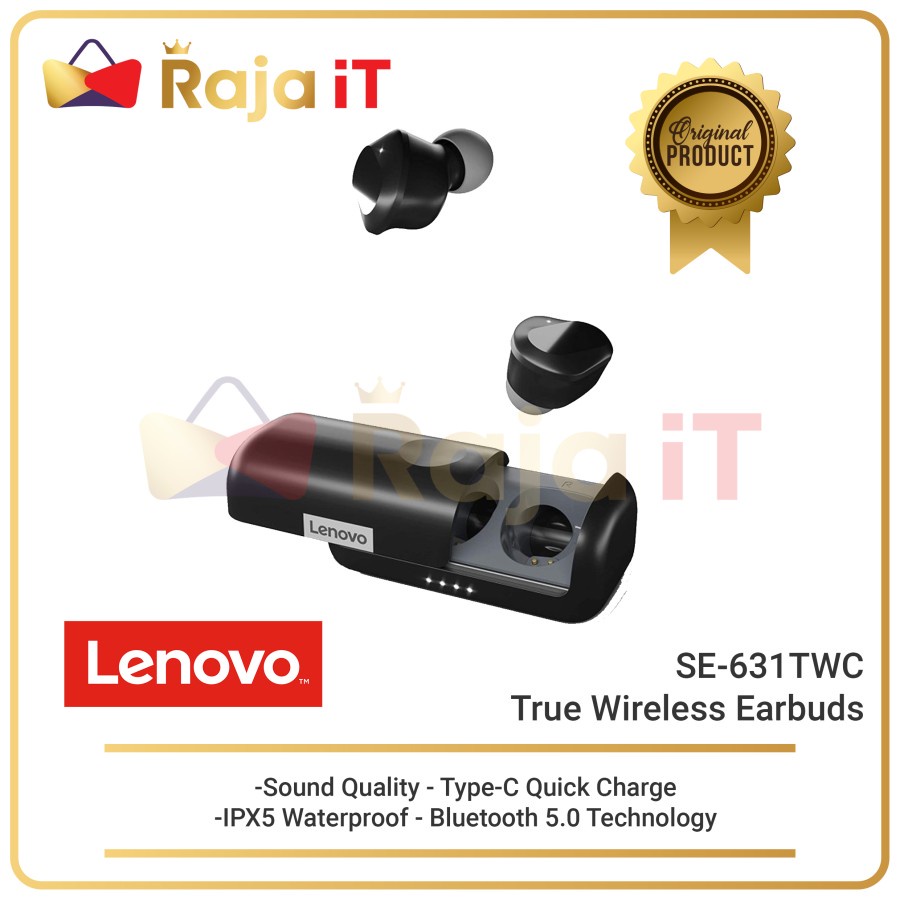 LENOVO WIRELESS EARBUDS SE 631TWC