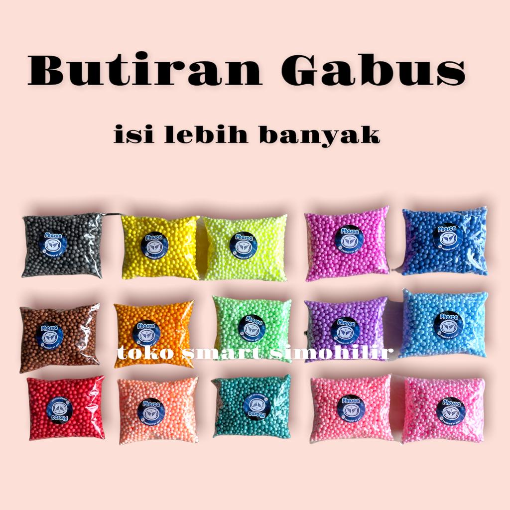 BUTIRAN GABUS 1 WARNA / BUTIRAN SOUVENIR 1 WARNA PERBUNGKUS