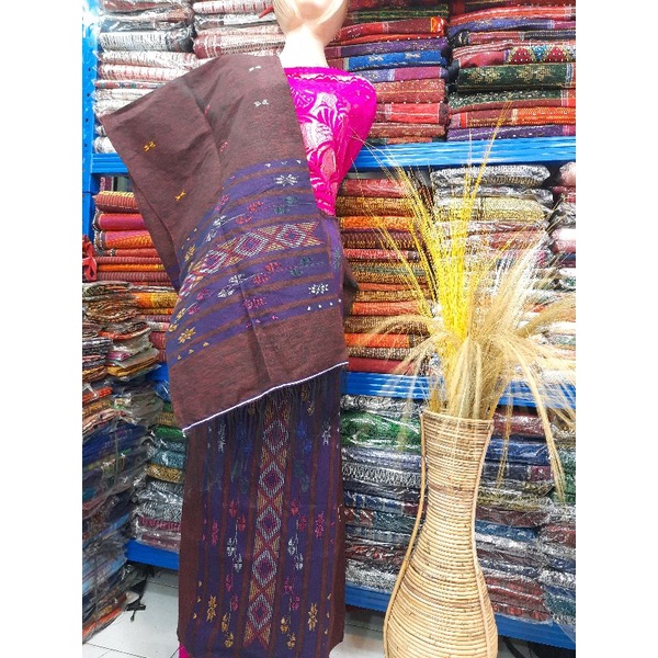 songket batak motif sadum