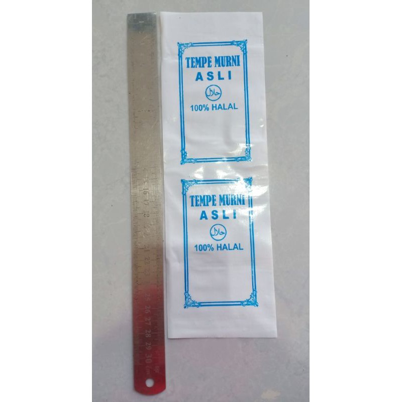 Plastik PP Dop Tempe Murni/Plastik Dop Tempe/Plastik Tempe Murni (isi 100)