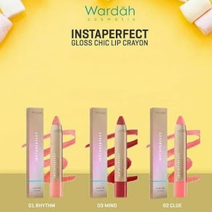 WARDAH INSTAPERFECT GLOSS CHIC LIP CRAYON 2.7GR