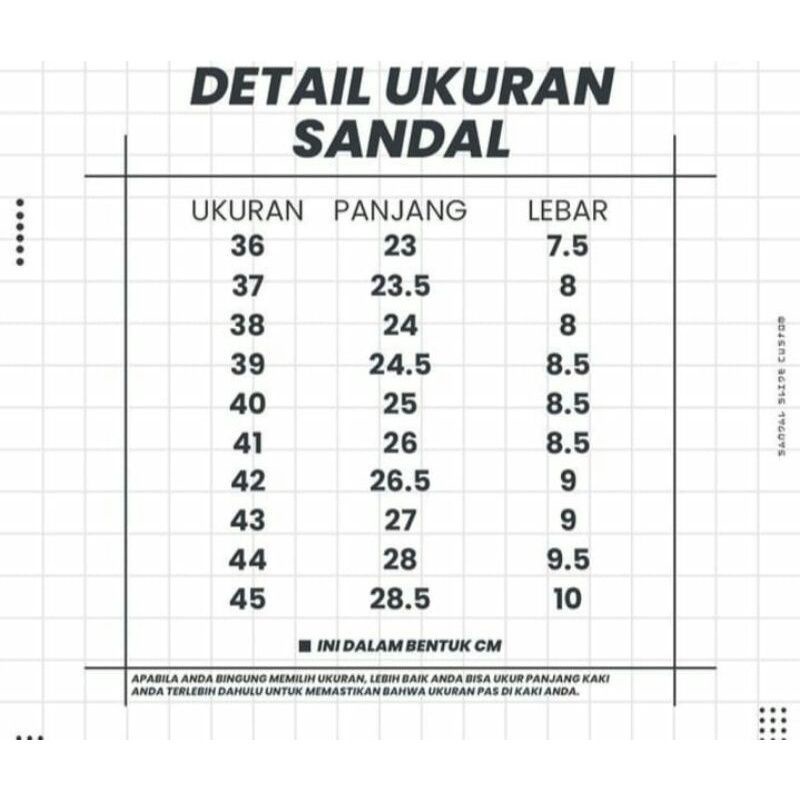 [COD] SANDAL CASUAL PRIA /WANITA SENDAL PAYLON KARET SELOP SLOP SLIDE BAYAR DIRUMAH