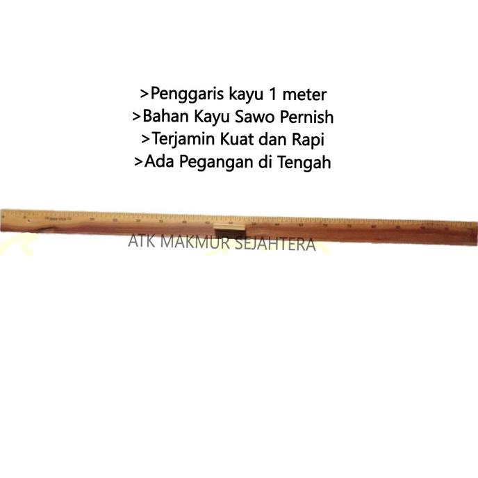 

Diskon Penggaris Kayu 1 Meter / 100 Cm Terlengkap