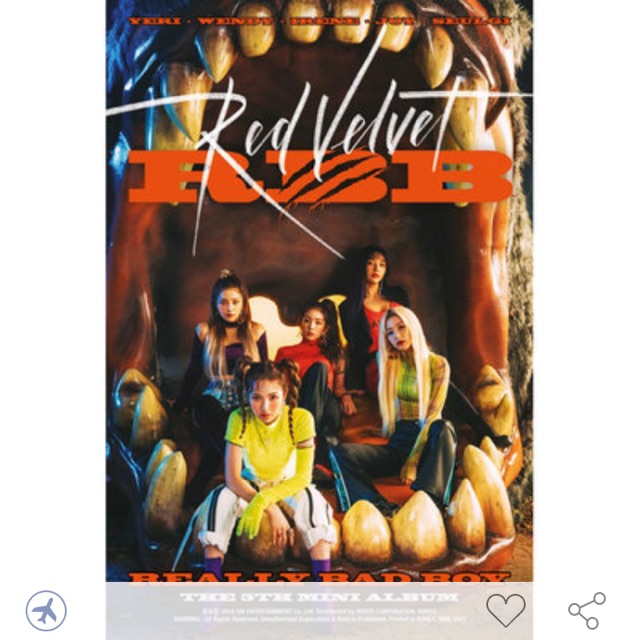 [DP & PO] Red Velvet - Mini Album Vol.5 [REALLY BAD BOY] FREE POLAROID
