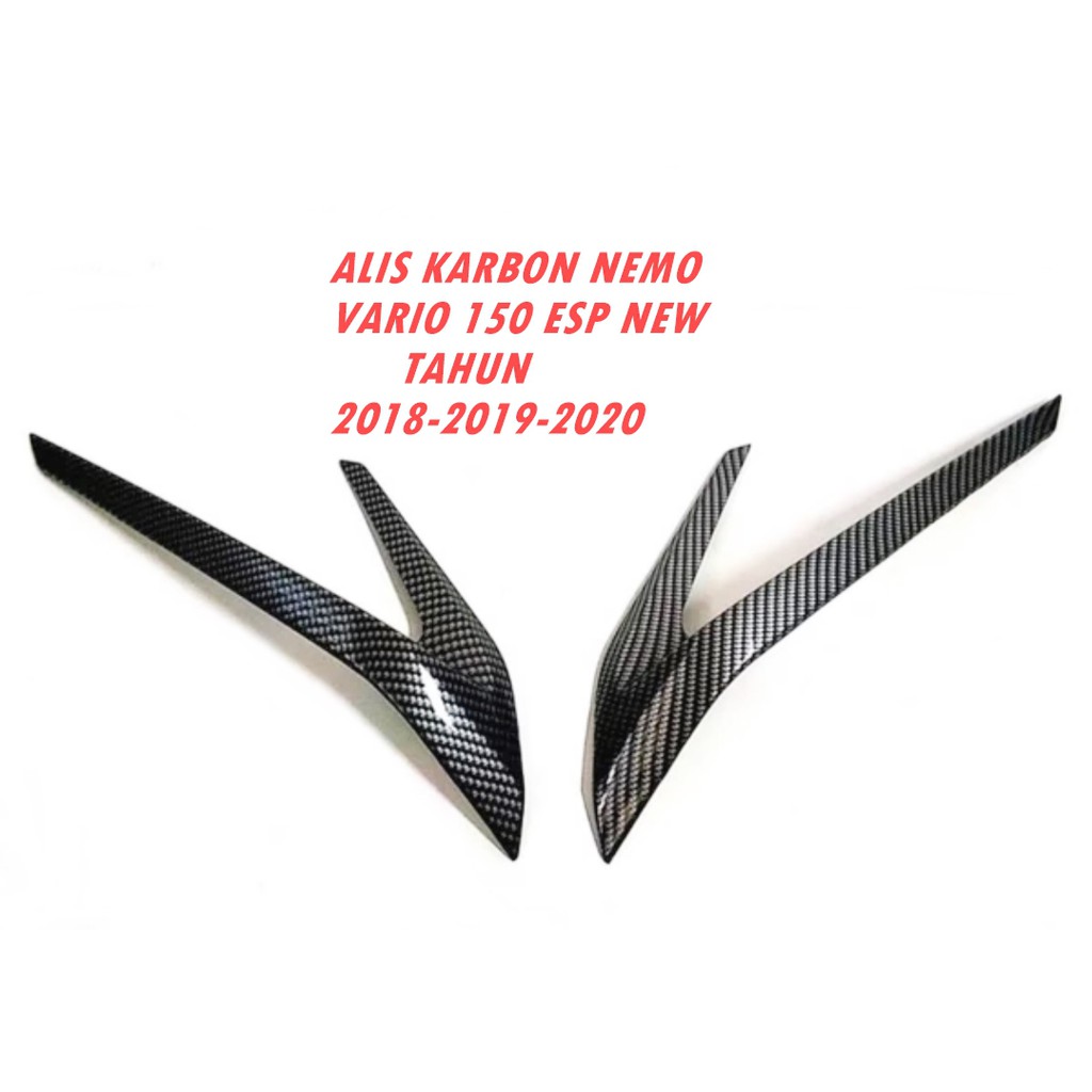 ALIS LAMPU VARIO 150 ESP NEW 2018 2019 CARBON ALIS LAMPU VARIO 150 ESP NEW KEYLESS