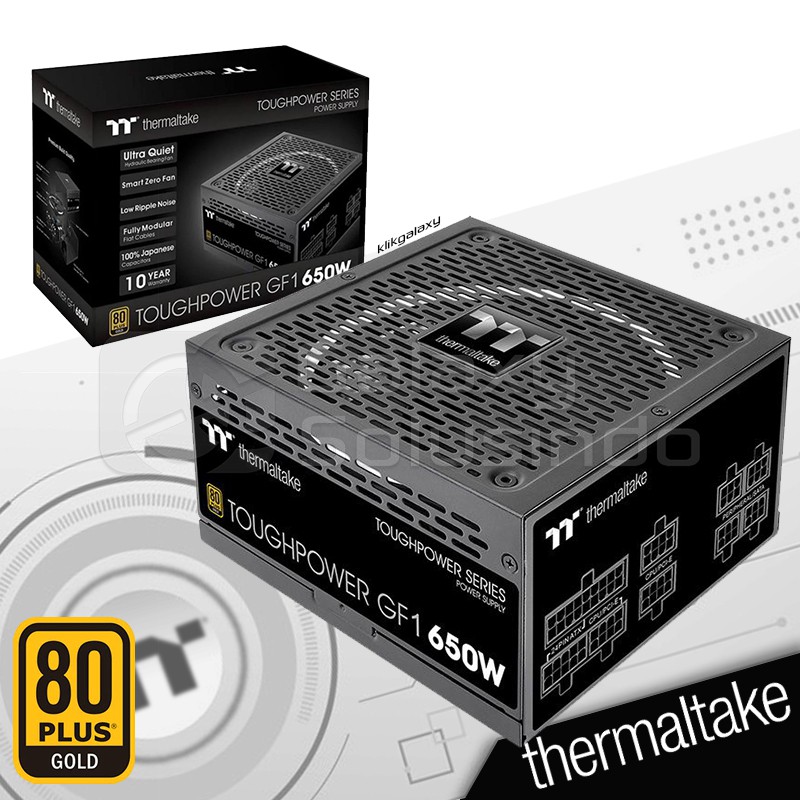 Thermaltake TOUGHPOWER GF1 650Watt 80+ Gold Full Modular Power Supply