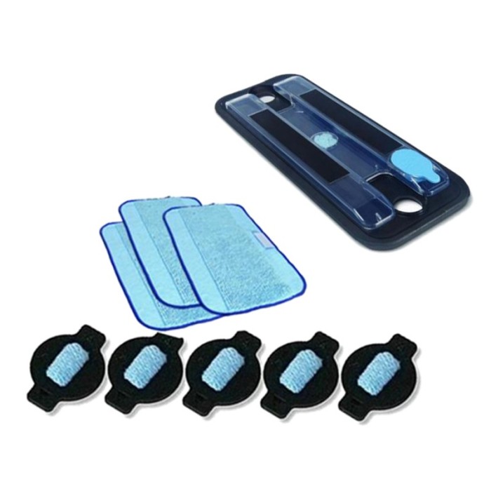 BEST QUALITY TERLARIS 9PCSSET AKSESORIS MESIN IROBOT BRAAVA KAIN LAP+DLL