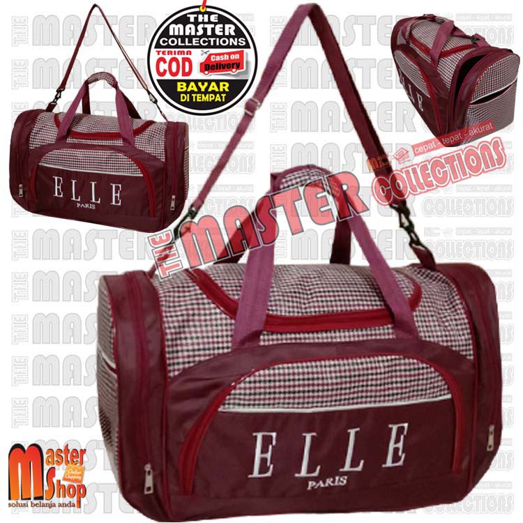 Tas pakaian pria wanita MURAH/Travel bag ELLE - Tas pakaian buat mudik