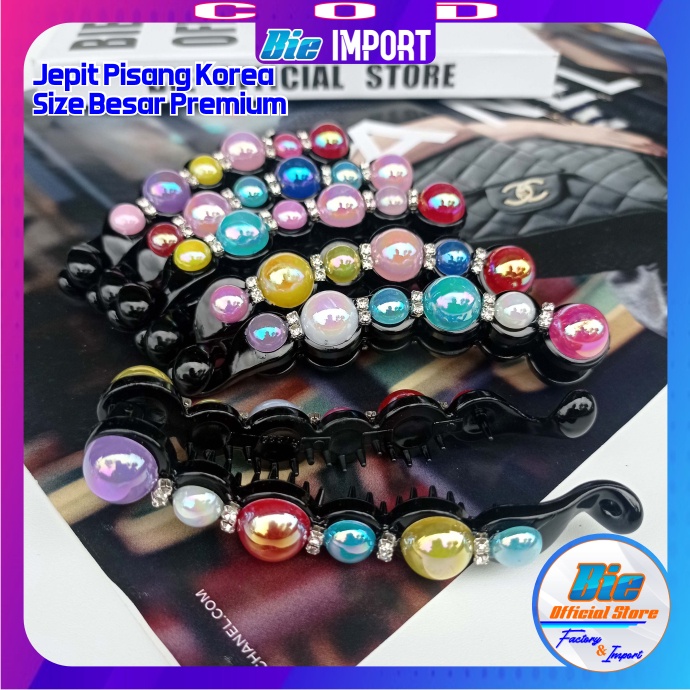 Jepit Jedai Pisang Mutiara Premium Impor Best Seller